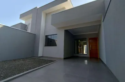 Casa à venda em maringá, parque hortência, com 3 quartos, com 80 m²