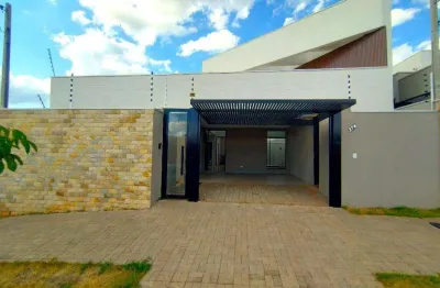 Casa à venda em maringá, jardim munique, com 3 suítes, com 150 m²