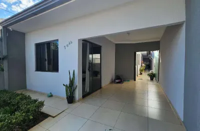 Casa à venda em maringá, jardim santa rosa, com 3 quartos, com 144 m²