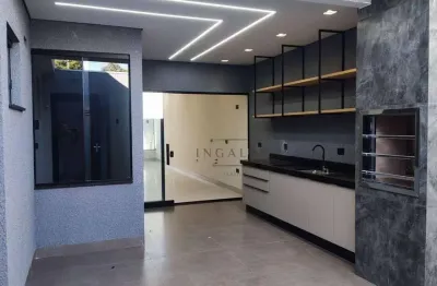 Casa com 3 dormitórios à venda, 105 m² por r$ 590.000,00 - jardim brasil - maringá/pr