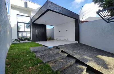 Casa com 3 dormitórios à venda, 124 m² por r$ 860.000 - jardim alvorada - maringá/pr