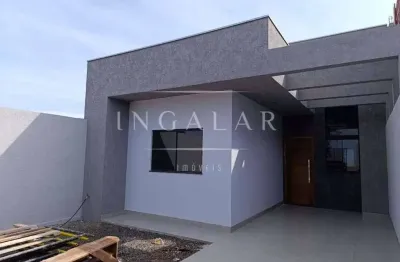 Casa com 3 dormitórios à venda, 80 m² por r$ 360.000,00 - jardim eldorado - marialva/pr