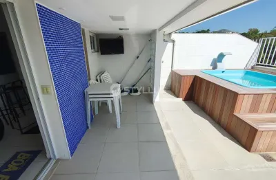 Cobertura com 3 quartos à venda na rua aquidabã, méier, rio de janeiro, 90 m2 por r$ 500.000