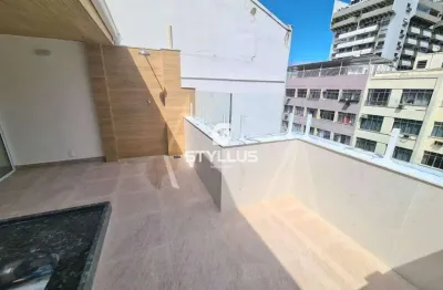 Cobertura com 1 quarto à venda na rua hilário de gouveia, copacabana, rio de janeiro, 78 m2 por r$ 1.050.000
