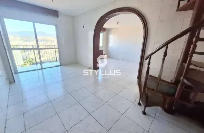 Cobertura com 2 quartos à venda na rua são joaquim, cachambi, rio de janeiro, 111 m2 por r$ 380.000