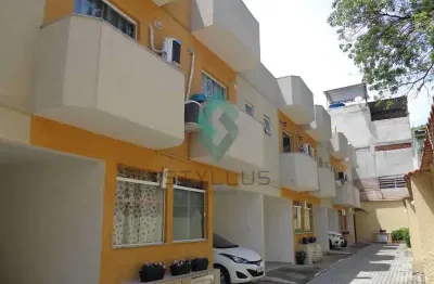Casa em condomínio fechado com 3 quartos à venda na rua antônio de pádua, sampaio, rio de janeiro, 95 m2 por r$ 340.000