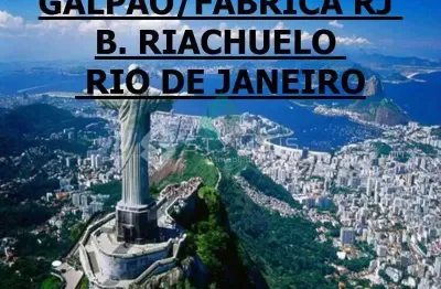 Terreno à venda na rua luís zancheta, riachuelo, rio de janeiro, 7400 m2 por r$ 11.000.000