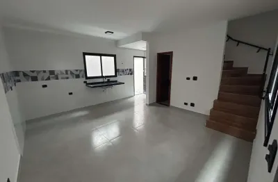 Casa em condomínio fechado com 2 quartos à venda na Vila Caiçara, Praia Grande 