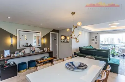 Venda | apartamento 136m², 3 dormitórios, suíte, closet, varanda, 3 vagas, vila são vicente, são paulo/sp.