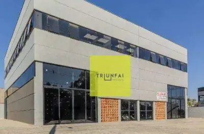 Galpão para alugar, 927 m² por r$ 35.000,00/mês - alphaville - votorantim/sp
