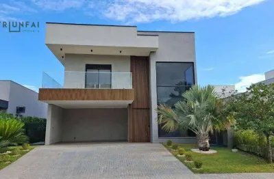 Casa com 4 dormitórios à venda, 416 m² por r$ 2.350.000,00 - alphaville nova esplanada iii - votorantim/sp