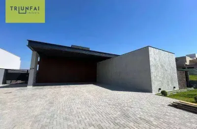 Casa com 4 dormitórios à venda, 450 m² por r$ 4.500.000,00 - condomínio saint patrick - sorocaba/sp