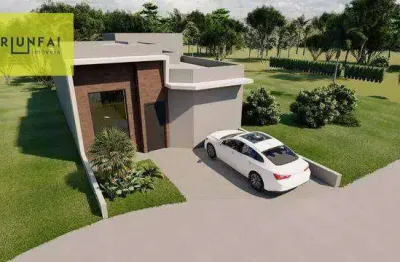 Casa com 3 dormitórios à venda, 98 m² por r$ 610.000 - condomínio horto villagio - sorocaba/sp