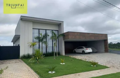Casa com 4 dormitórios à venda, 447 m² por r$ 3.200.000,00 - condomínio fazenda alta vista - salto de pirapora/sp