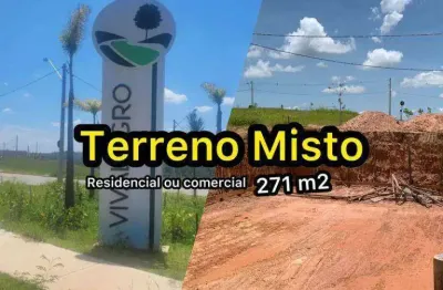 Terreno à venda, 271 m² por r$ 250.000,00 - residencial vivalegro votorantim - votorantim/sp