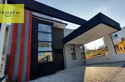 Casa com 3 dormitórios à venda, 125 m² por r$ 709.000,00 - horto florestal villagio - sorocaba/sp