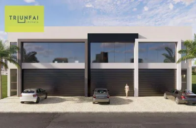 Salão para alugar, 365 m² por r$ 30.000/mês - centro - hortolândia/sp