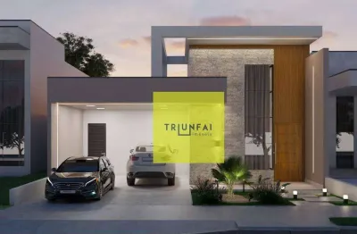 Casa com 3 dormitórios à venda, 157 m² por r$ 1.350.000,00 - parque três meninos - sorocaba/sp