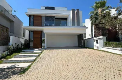 Casa com 3 dormitórios à venda, 400 m² por r$ 3.800.000,00 - alphaville nova esplanada i - votorantim/sp