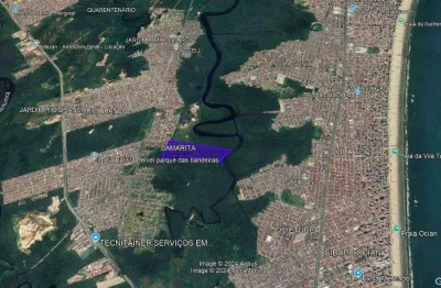 Área à venda, 280.687, 10 m² por r$ 50.523.678 - samaritá - são vicente/sp