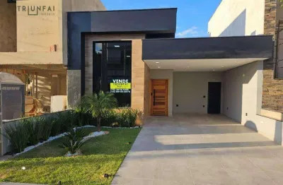 Casa com 3 dormitórios à venda, 134 m² por r$ 870.000,00 - condomínio reserva ipanema - sorocaba/sp