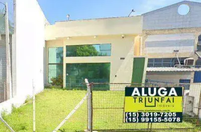 Salão para alugar, 300 m² por r$ 7.863/mês - éden - sorocaba/sp