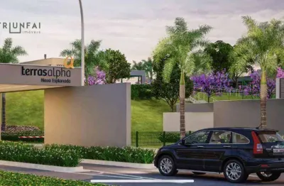 Terreno à venda, 332 m² por r$ 399.000 - condomínio terras alpha nova esplanada - votorantim/sp