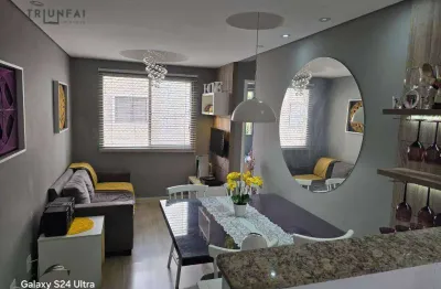 Apartamento com 2 dormitórios à venda, 47 m² por r$ 250.000 - condominio parque sicilia - votorantim/sp