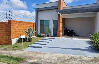 Casa com 2 dormitórios à venda, 90 m² por r$ 660.000,00 - condomínio terras de são francisco - sorocaba/sp
