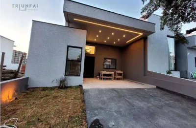 Casa com 3 dormitórios à venda, 122 m² por r$ 779.000 - condomínio terras de são francisco - sorocaba/sp