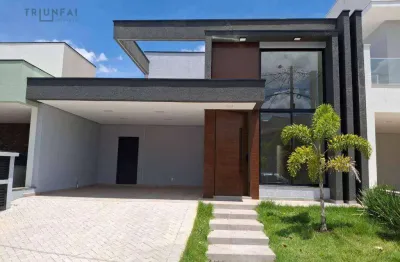 Casa com 3 dormitórios à venda, 163 m² por r$ 1.290.000 - condominio le france - sorocaba/sp