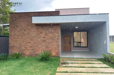 Casa com 3 dormitórios à venda, 110 m² por r$ 731.000,00 - condomínio residencial cerejeiras - araçoiaba da serra/sp