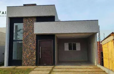 Casa com 3 dormitórios à venda, 108 m² por r$ 735.000,00 - condomínio residencial cerejeiras - araçoiaba da serra/sp