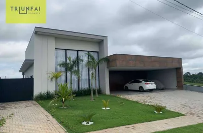 Casa com 4 dormitórios, 447 m² - venda por r$ 3.200.000,00 ou aluguel por r$ 15.000,00/mês - condomínio fazenda alta vista - salto de pirapora/sp