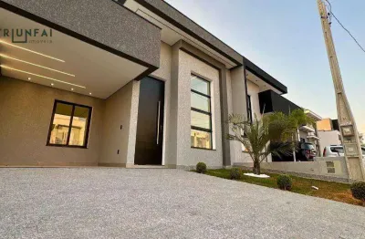 Casa com 3 dormitórios à venda, 108 m² por r$ 805.600 - terras de são francisco - sorocaba/sp