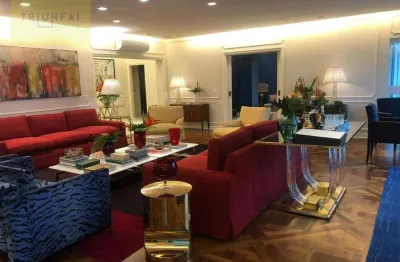 Apartamento com 4 dormitórios à venda, 452 m² por r$ 5.800.000,00 - higienópolis - são paulo/sp
