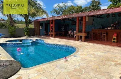 Chácara com 4 dormitórios à venda, 1100 m² por r$ 750.000,00 - éden - sorocaba/sp