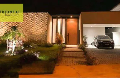 Casa com 3 dormitórios à venda, 277 m² por r$ 1.900.000,00 - condomínio fazenda alta vista - salto de pirapora/sp