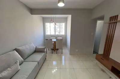 Excelente apartamento 2 quartos mobiliado na vila caiçara, praia grande!