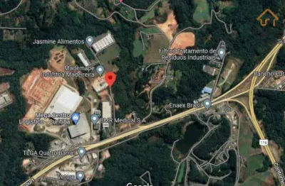 Terreno à venda, 105689 m² por r$ 17.438.000,00 - campo fundo - campina grande do sul/pr