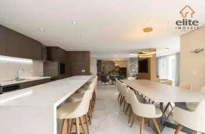 Casa com 5 quartos à venda, 502 m² por r$ 5.500.000 - alphaville graciosa - pinhais/pr