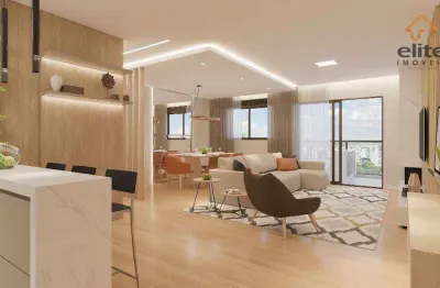 Apartamento com 3 dormitórios à venda, 106 m² por r$ 972.860,15 - bacacheri - curitiba/pr
