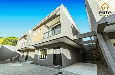 Sobrado moderno em condomínio exclusivo – 3 quartos, 118 a 141m² – xaxim
