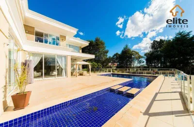 Casa com 4 suítes à venda, 454 m² por r$ 5.499.000 - planta o recanto - piraquara/pr