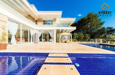 Casa com 4 suítes à venda, planta o recanto - piraquara/pr
