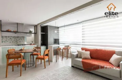 Apartamento com 2 dormitórios à venda, 92 m² por R$ 1.057.052,38 - Cabral - Curitiba/PR