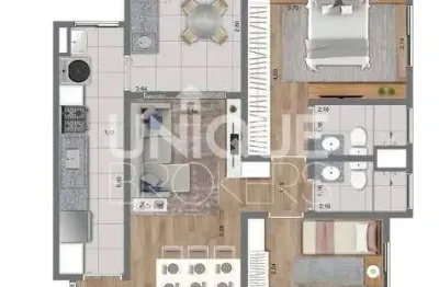 Apartamento com 2 quartos à venda na Avenida Reynaldo de Porcari, 797, Medeiros, Jundiaí