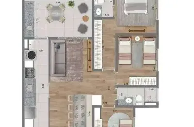 Apartamento com 3 quartos à venda na Avenida Reynaldo de Porcari, 797, Medeiros, Jundiaí