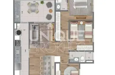 Apartamento com 3 quartos à venda na Avenida Reynaldo de Porcari, 797, Medeiros, Jundiaí