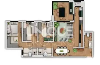 Apartamento com 3 quartos à venda na Avenida Caetano Gornati, Engordadouro, Jundiaí